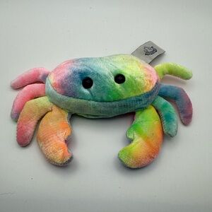 JOE'S CRAB SHACK * Plush Stuffed Animal * People Pals 7" Wide - Tie Dye